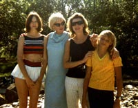 Patricia Johanson, Mrs. Paul Feeley, Helen Frankenthaler, and Lisa Motherwell